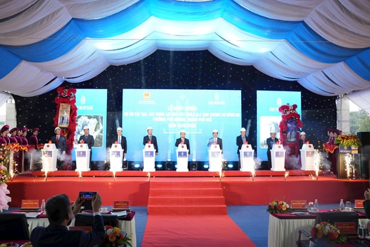 Khởi công Dự án cải tạo, xây dựng lại các dãy nhà A, B, C khu chung cư Đống Đa