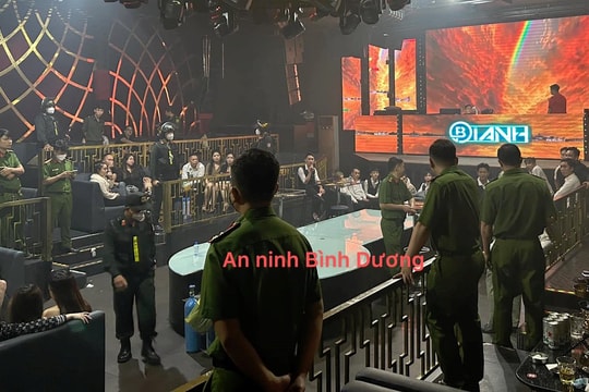 Thêm 30 đối tượng dương tích chất ma túy tại quán Bar T.H Club