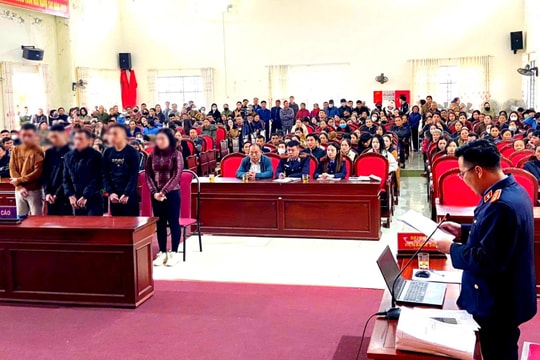 Nhóm đối tượng lừa đảo bằng hình thức thông báo trúng thưởng