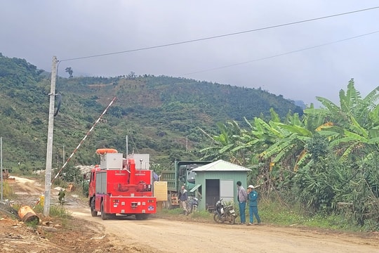 Tai nạn lao động tại thủy diện Đăk Mi 1, tích cực tìm kiếm 2 nạn nhân