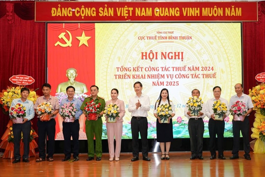Bình Thuận biểu dương ngành thuế tỉnh
