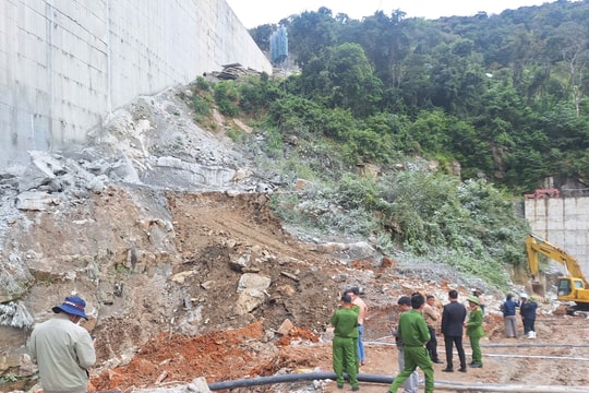 Hiện trường vụ tai nạn lao động khiến 5 người thương vong tại thủy điện Đăk Mi 1