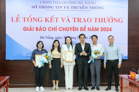 Lễ trao Giải báo chí Chuyên đề năm 2024: Vinh danh những người cầm bút xuất sắc