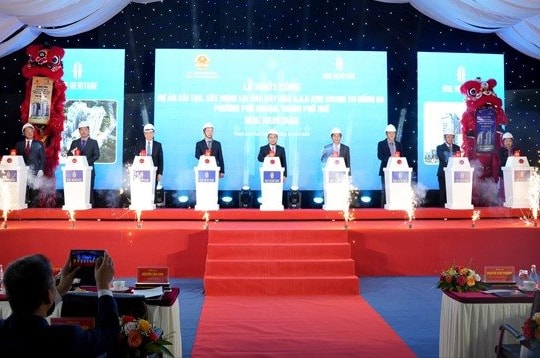 Khởi công Dự án cải tạo, xây dựng lại các dãy nhà A, B, C khu chung cư Đống Đa