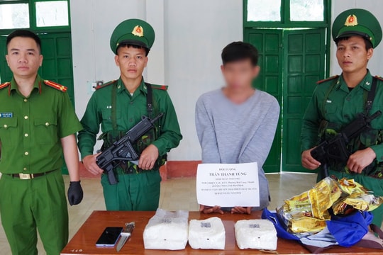 Vận chuyển thuê gần 3 kg ma túy để nhận 15 triệu đồng