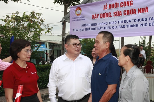 Hoàn thành xóa nhà tạm, nhà dột nát trước ngày 30/4/2025