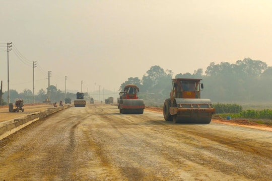Thái Nguyên: Phấn đấu hoàn thành Đường Vành đai V trước Tết Nguyên đán