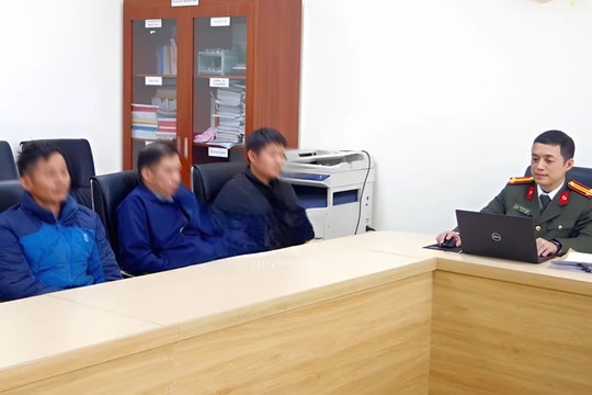 Xử phạt 22,5 triệu đồng 3 người báo chốt giao thông tại Thái Nguyên