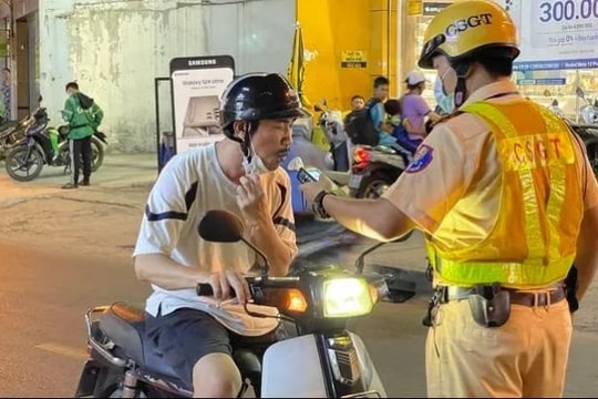 Gần 3.000 trường hợp vi phạm nồng độ cồn trong ngày đầu năm 2025