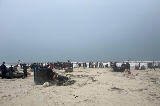 3 ngư dân đi đánh bắt trên biển, một người mất tích