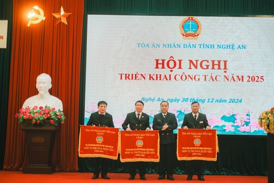 TAND huyện Nam Đàn: Chất lượng xét xử ngày càng được nâng cao