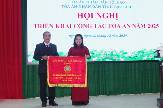 TAND TP. Bạc Liêu: Đơn vị tiên phong trong công tác xét xử các phiên tòa rút kinh nghiệm trực tuyến