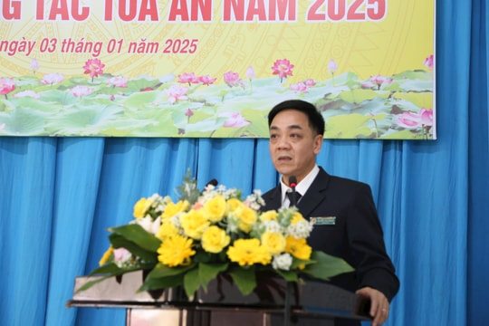 TAND tỉnh Đắk Lắk triển khai nhiệm vụ công tác năm 2025
