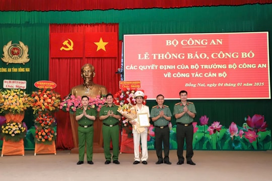 Đại tá Nguyễn Đức Hải làm Giám đốc Công an tỉnh Đồng Nai