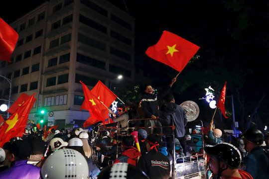 Hà Nội: Khoảnh khắc ăn mừng Việt Nam vô địch ASEAN Cup 2024