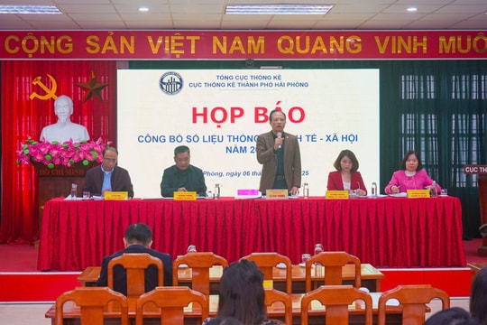 Năm 2024, tăng trưởng kinh tế của Hải Phòng đứng thứ 3 cả nước