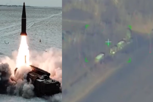 Tên lửa Iskander-M Nga hủy diệt hệ thống S-300 của Ukraine