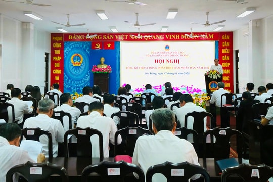 TAND tỉnh Sóc Trăng tổng kết công tác Hội thẩm nhân dân năm 2024