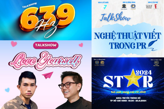 Sinh viên Khoa Truyền thông số “Đạp gió, rẽ sóng” với chuỗi 12 sự kiện đặc biệt