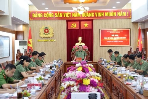 Công an TP Cần Thơ đề ra 8 nhiệm vụ, 3 giải pháp trọng tâm đột phá trong năm 2025
