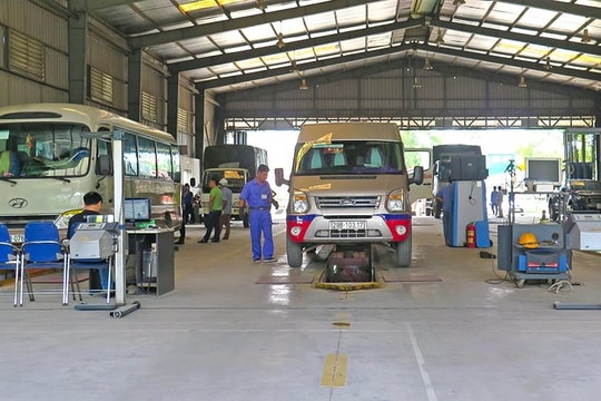 Hơn 850 nghìn phương tiện không đạt yêu cầu trong lần đăng kiểm đầu tiên