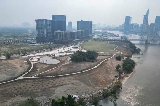 Diện mạo mới của công viên Sáng Tạo TP.HCM sau 2 tháng thi công