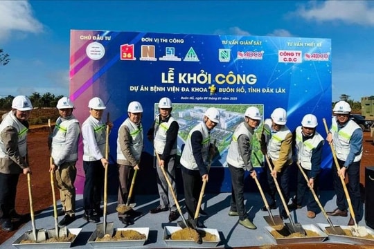 Đắk Lắk: Khởi công xây dựng bệnh viện 500 tỷ đồng