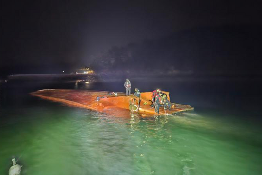 Một người Việt Nam thiệt mạng trong vụ lật phà tại Hàn Quốc