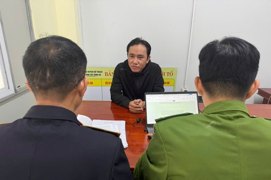 Công an huyện Bố Trạch bắt đối tượng lừa đảo bằng hình thức 'chạy án'