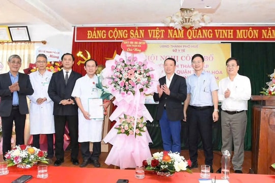 TP Huế thành lập ba Trung tâm y tế quận, huyện