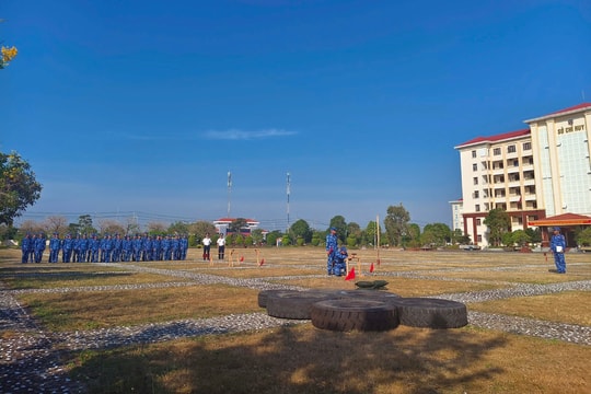 Bộ Tư lệnh Vùng Cảnh sát biển 4 tập huấn cán bộ