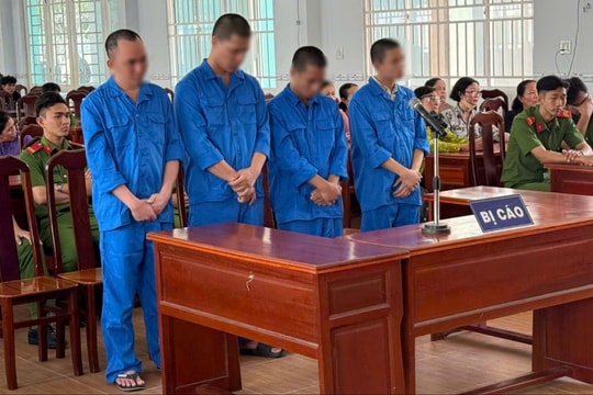 4 người cùng vào tù vì tổ chức sử dụng và tàng trữ trái phép chất ma túy