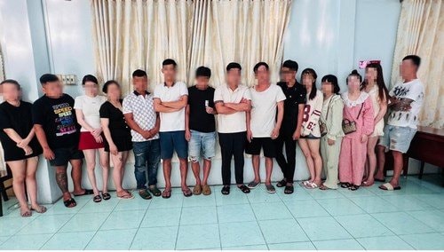 19 đối tượng tụ tập sử dụng ma túy tại một cơ sở karaoke