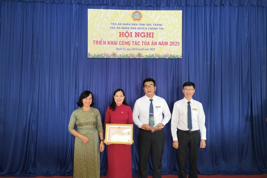 TAND huyện Thạnh Trị tổ chức hội nghị triển khai công tác năm 2025