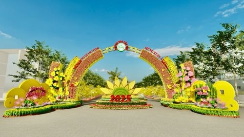 Sắp khai mạc đường hoa Cần Thơ phục vụ nhân dân vui Xuân, đón Tết