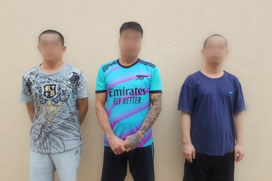 Bắt tạm giam 3 đối tượng gây rối trật tự công cộng