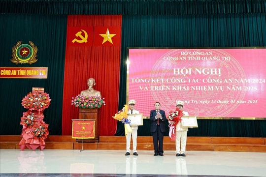 Công an tỉnh Quảng Trị triển khai chương trình công tác năm 2025