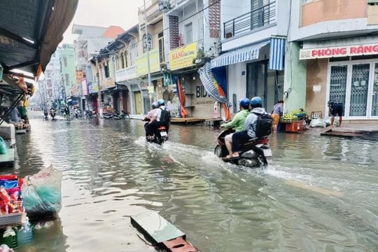 Bình Dương: Người dân cần đề phòng triều cường sông Sài Gòn đạt đỉnh, nguy cơ gây ngập