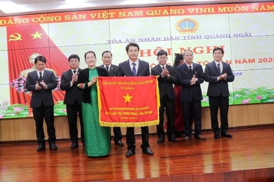 TAND huyện Mộ Đức (Quảng Ngãi): Lá cờ đầu trong phong trào thi đua