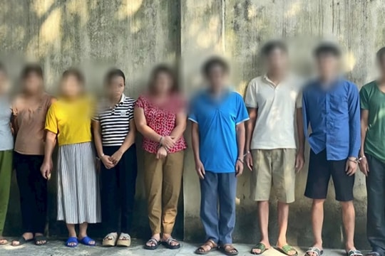 Quyết liệt đấu tranh với tội phạm cờ bạc