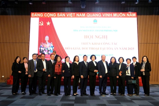 TAND TP. Hà Nội: Triển khai nhiều giải pháp thực hiện hiệu quả công tác hòa giải, đối thoại