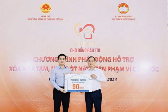 Bình Dương sẽ xóa nhà tạm, nhà dột nát trong tháng 11/2025