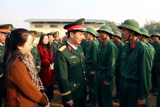 Lễ tiễn quân nhân hoàn thành nghĩa vụ quân sự 2025 tại Tuyên Quang