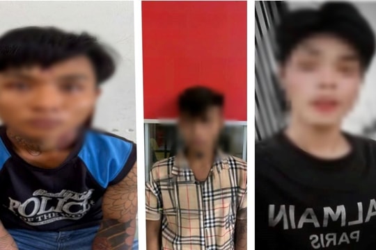 Bắt quả tang nhóm thanh, thiếu niên chuyên trộm cắp xe máy