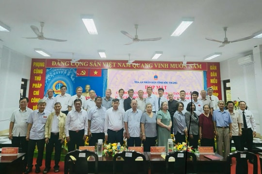 TAND tỉnh Sóc Trăng họp mặt cán bộ, lãnh đạo qua các thời kỳ