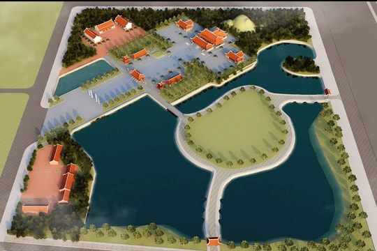 Lễ cất nóc và tiếp nhận công đức xây dựng, tôn tạo đền thờ Vua Lê Thái Tổ