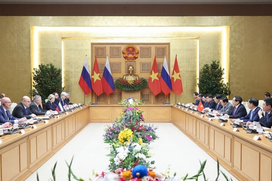 Thông cáo chung về kết quả chuyến thăm chính thức Việt Nam của Thủ tướng Chính phủ Liên bang Nga M.V. Mishustin