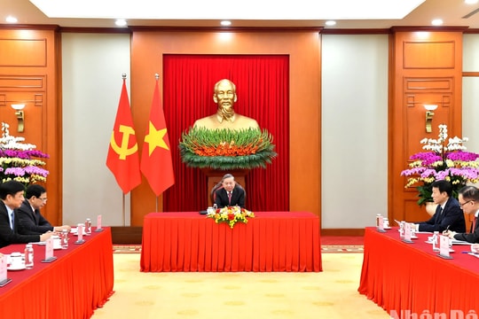 Tổng Bí thư Tô Lâm điện đàm với Tổng Bí thư, Chủ tịch nước Trung Quốc Tập Cận Bình