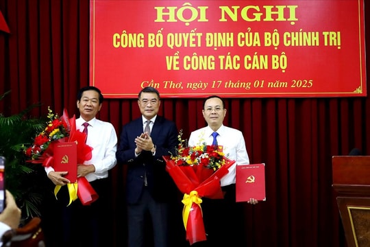 Ông Đỗ Thanh Bình giữ chức Bí thư Thành ủy Cần Thơ