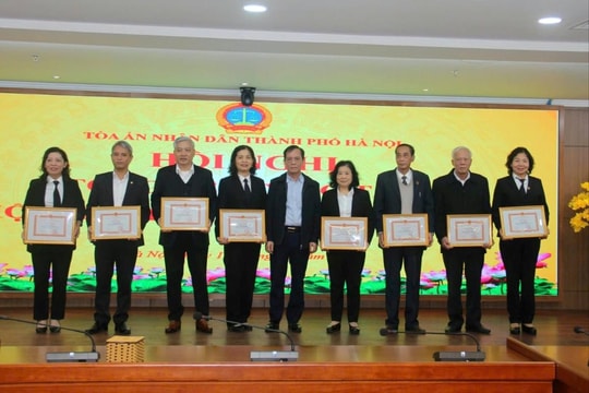 TAND Thành phố Hà Nội tổng kết công tác Hội thẩm năm 2024